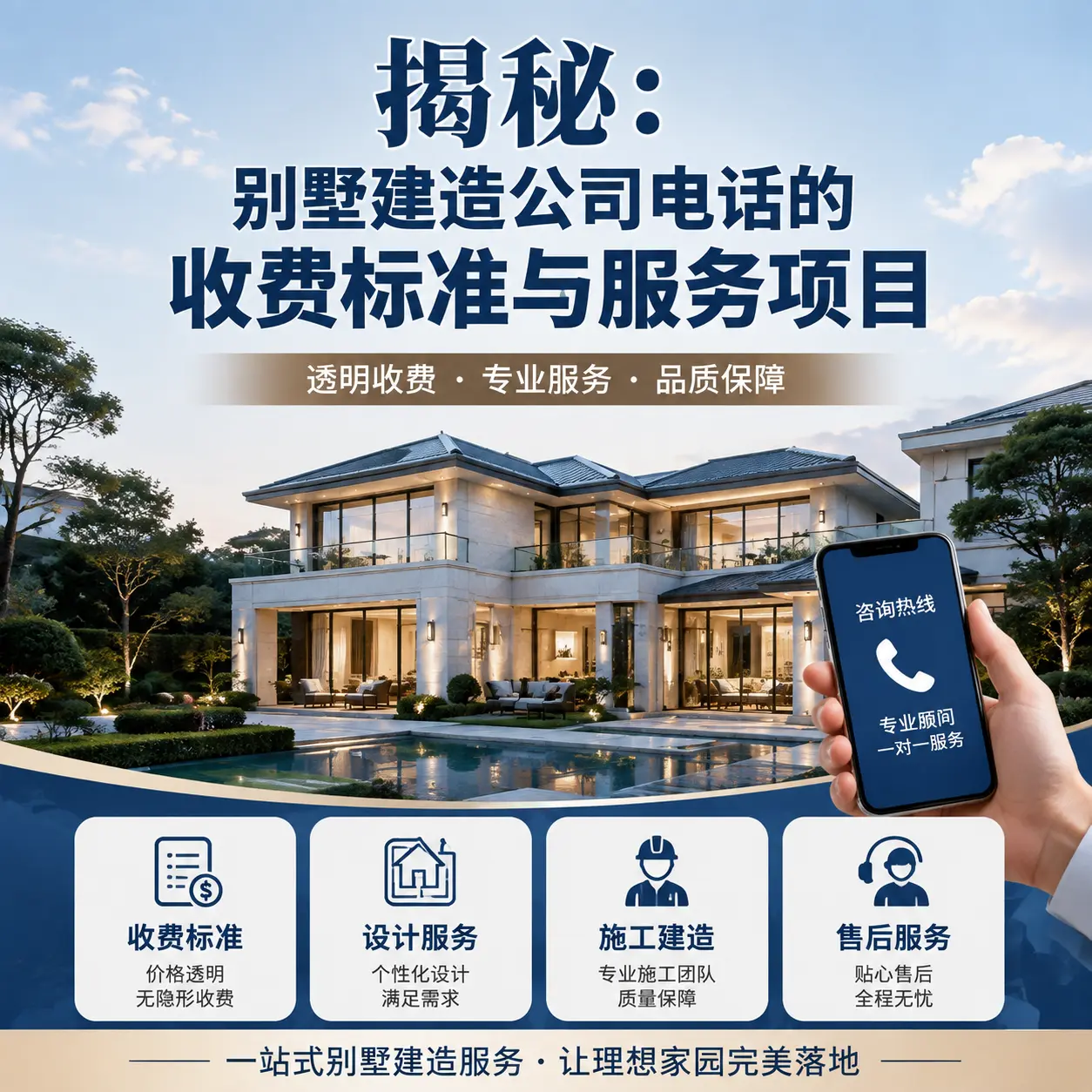 揭秘：南明别墅建造公司电话的收费标准与服务项目