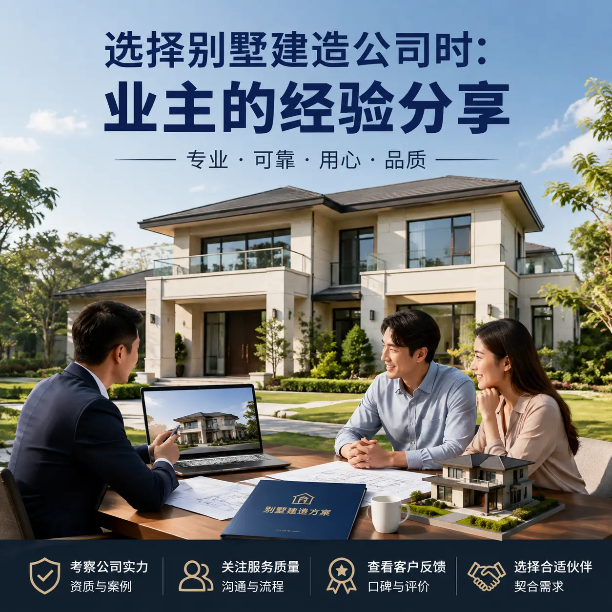 选择别墅建造公司时： 南明 业主的经验分享