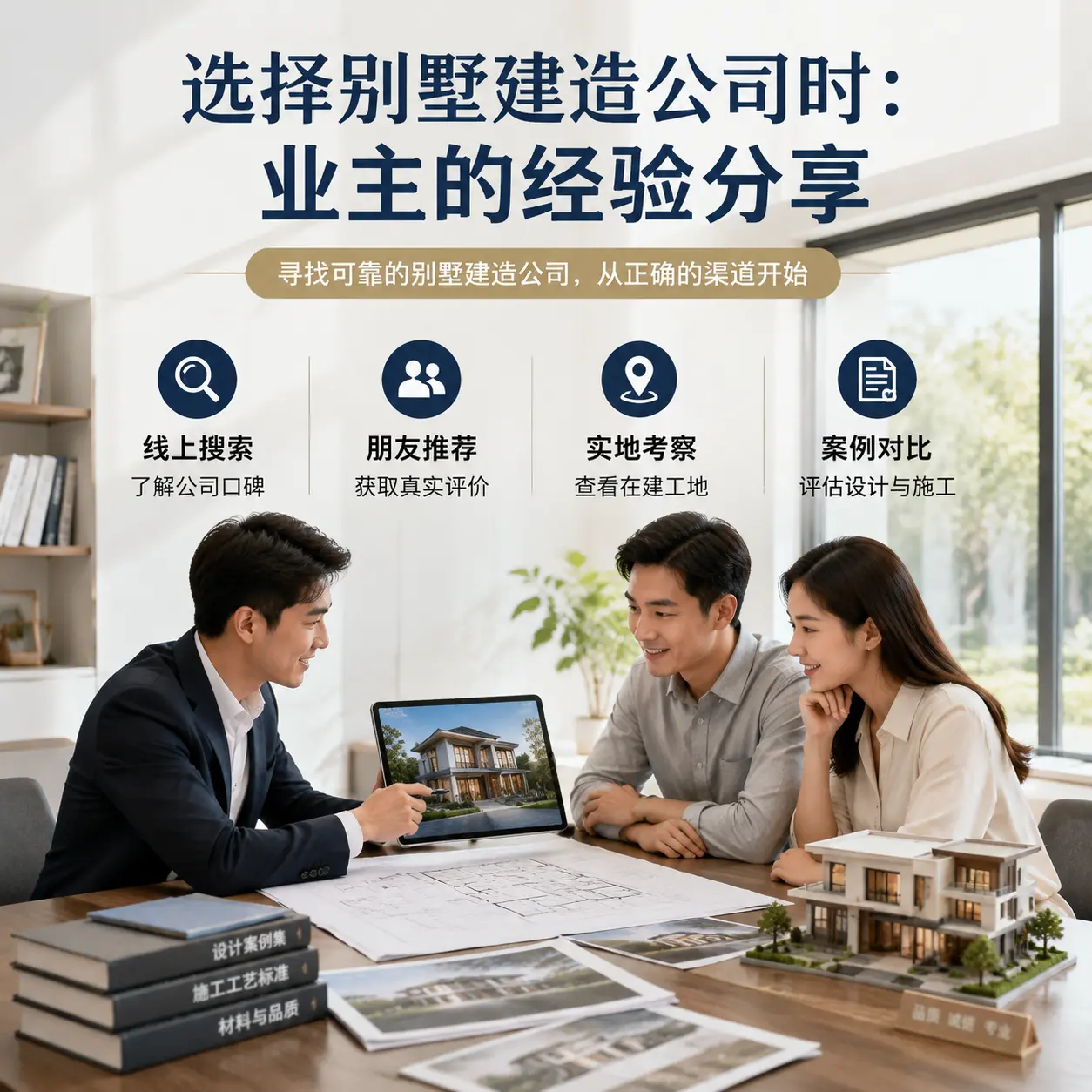 选择别墅建造公司时： 南明 业主的经验分享
