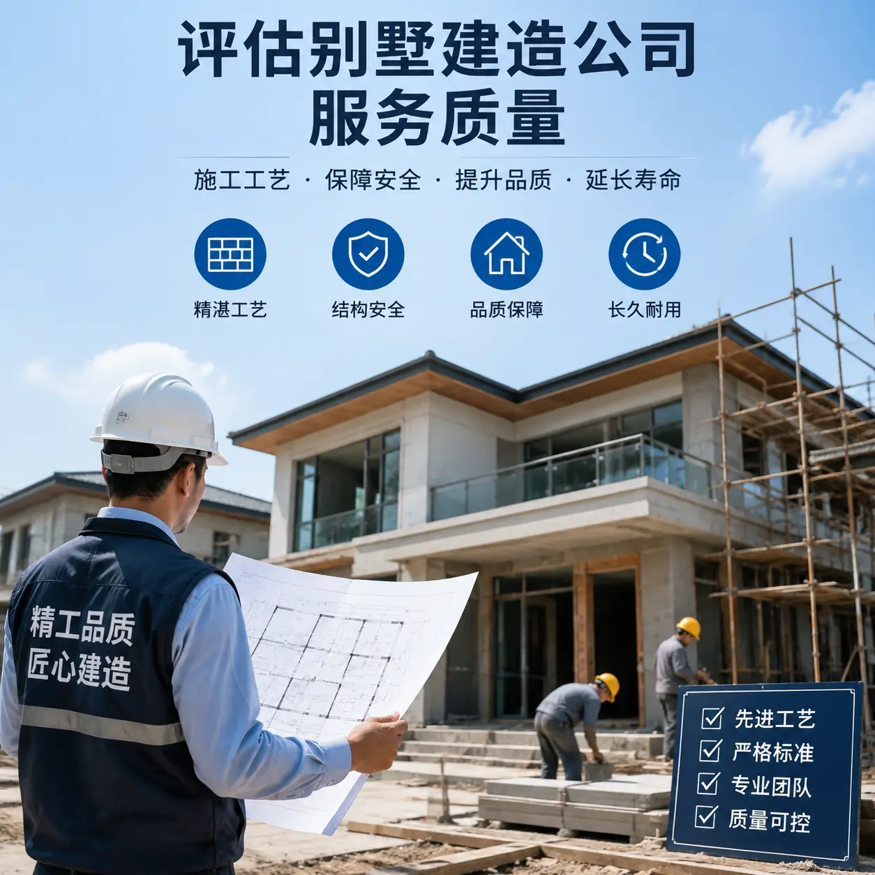 如何评估 南明 别墅建造公司的服务质量？