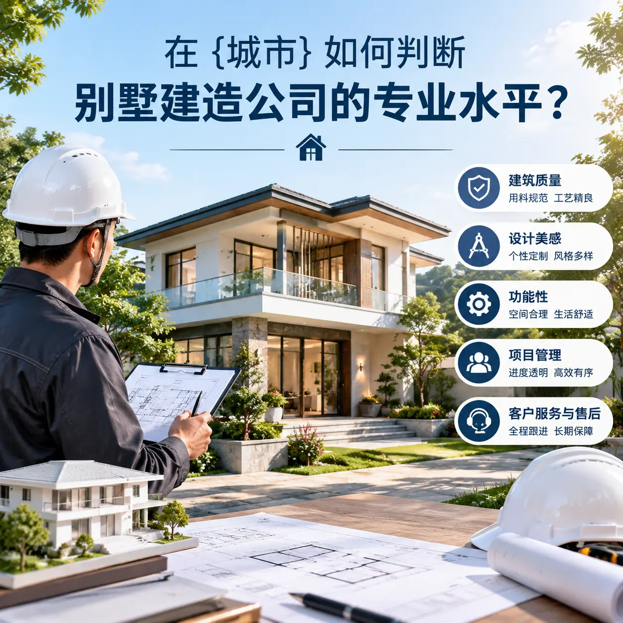 在 南明 如何判断别墅建造公司的专业水平？