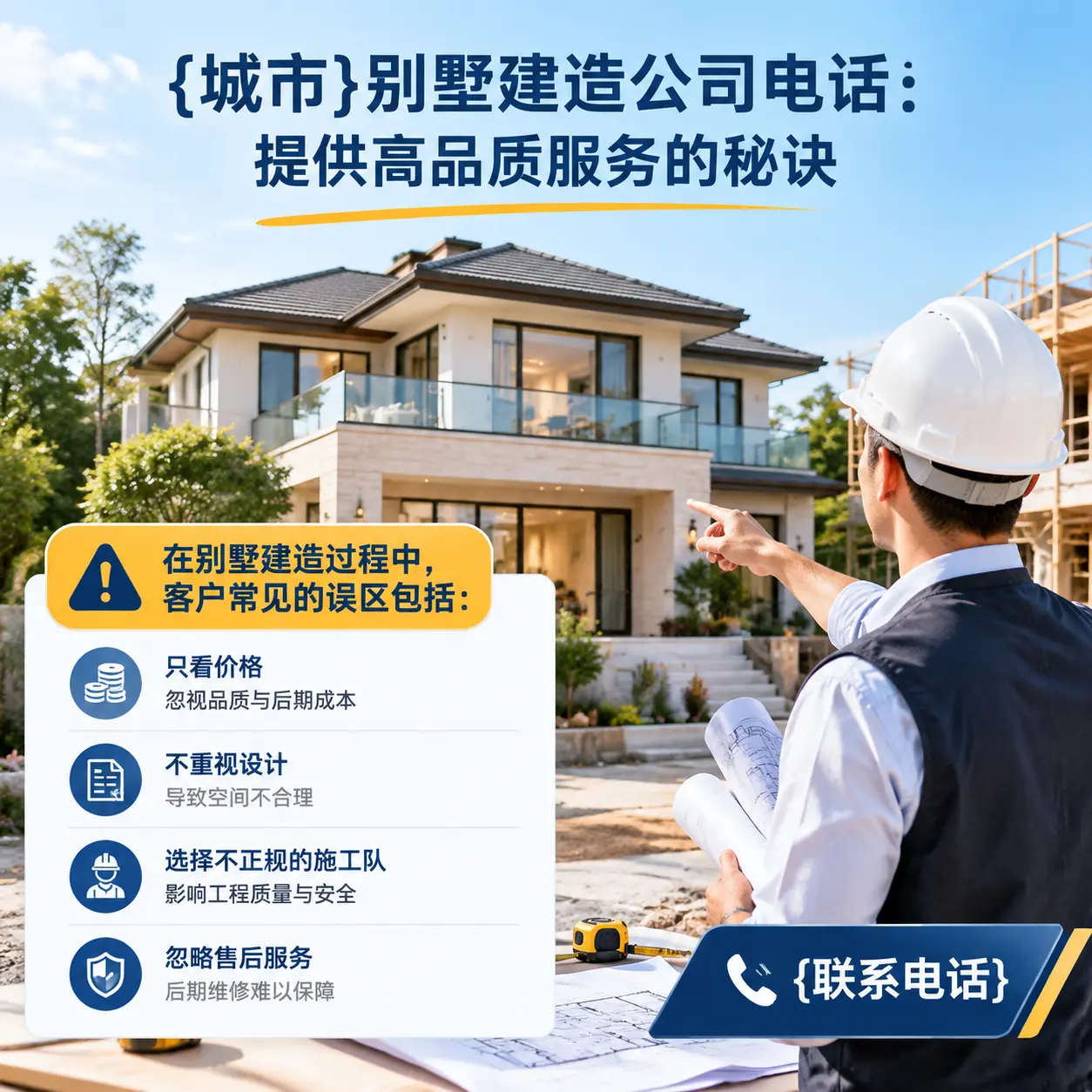南明别墅建造公司电话：提供高品质服务的秘诀