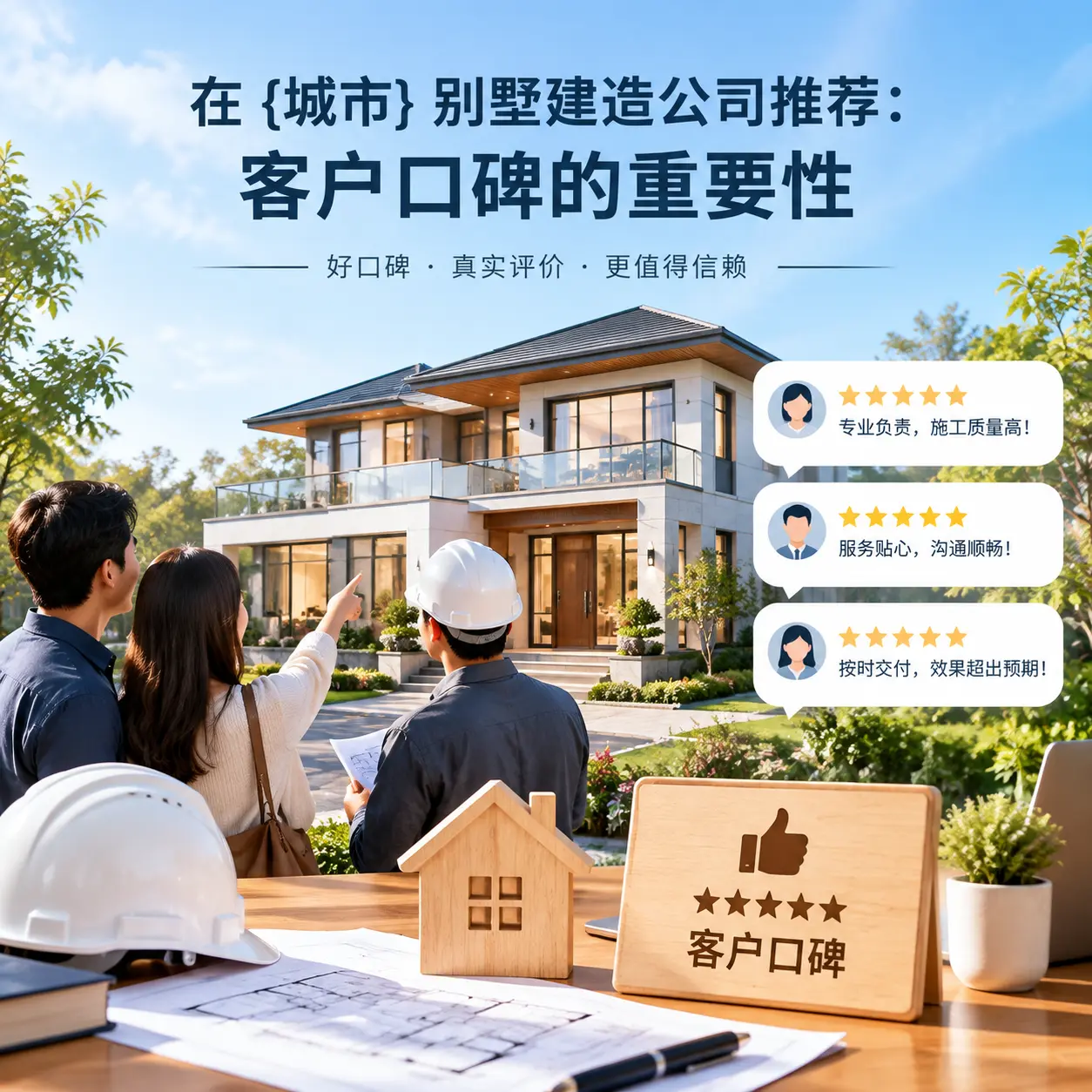 在 南明 别墅建造公司推荐：客户口碑的重要性