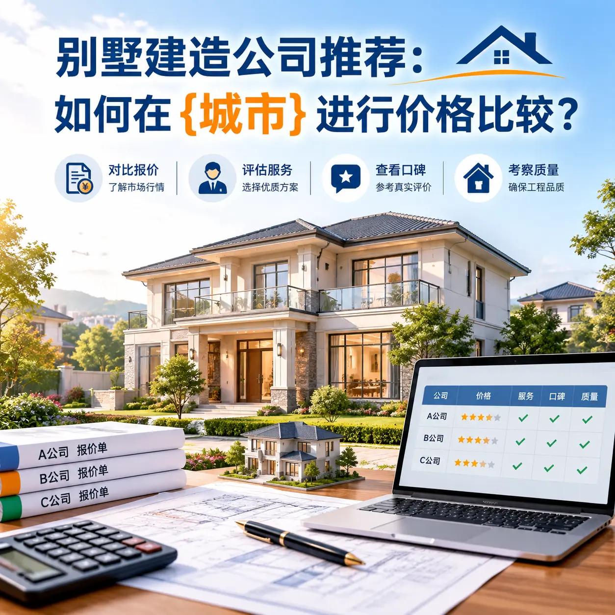 别墅建造公司推荐：如何在 南明 进行价格比较？