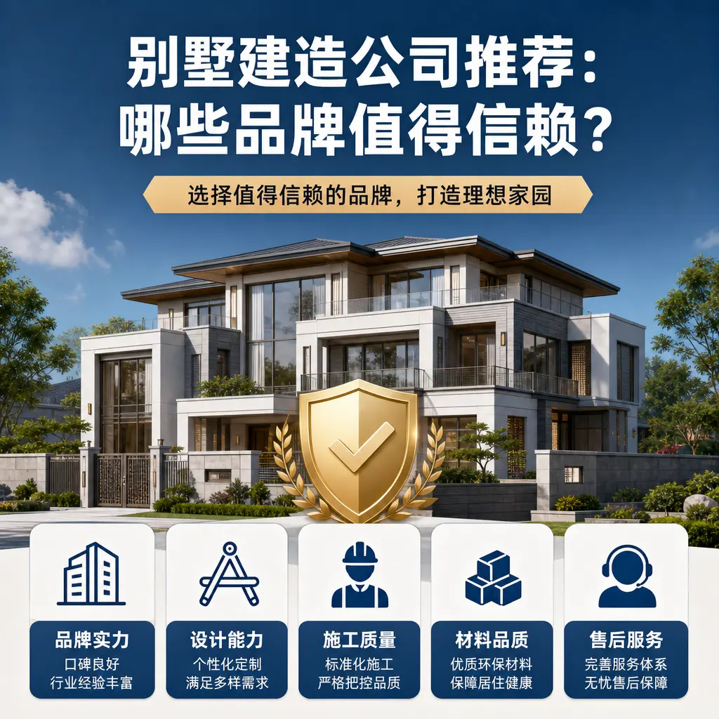 别墅建造公司推荐：哪些品牌值得信赖？