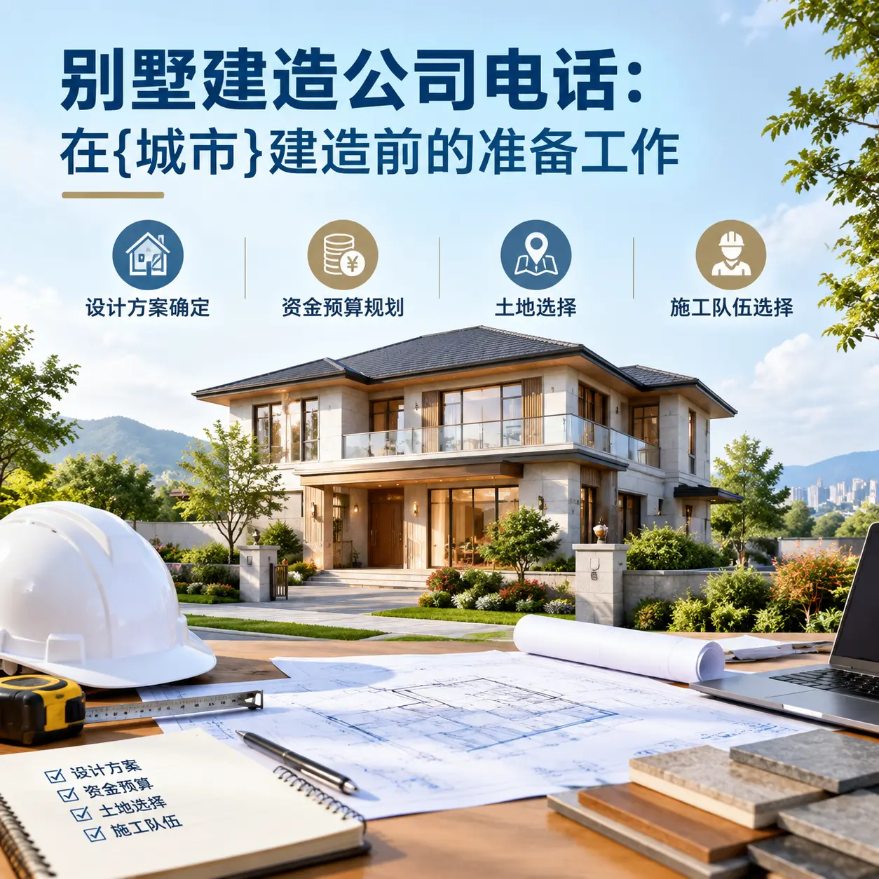 别墅建造公司电话：在南明建造前的准备工作