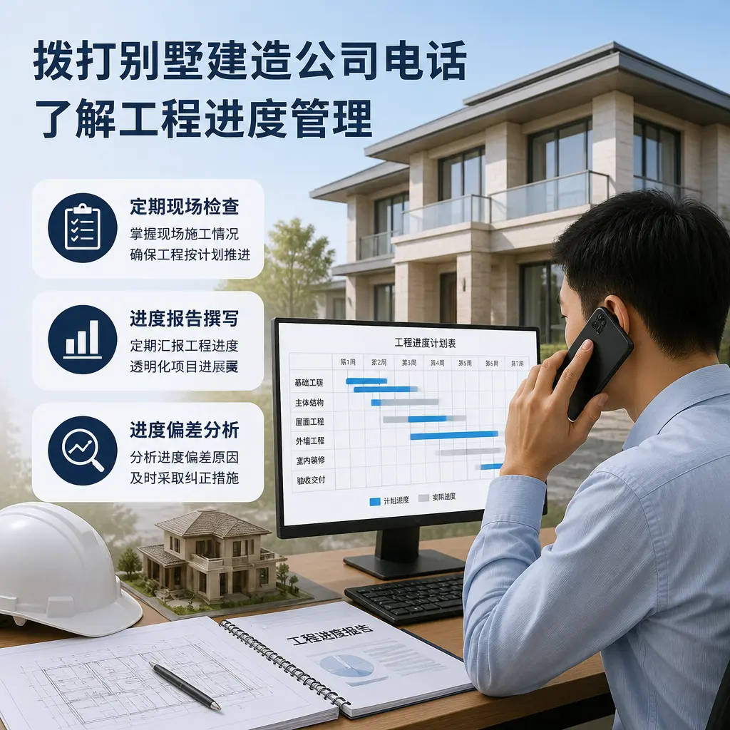 拨打南明别墅建造公司电话，了解工程进度管理