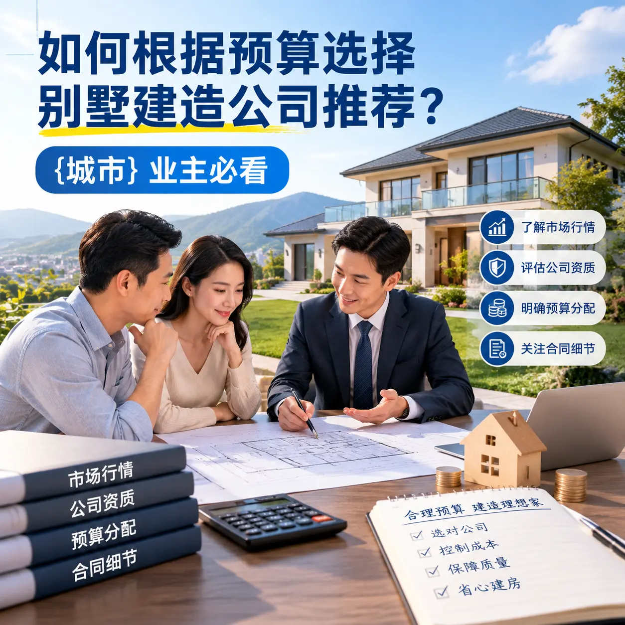 如何根据预算选择别墅建造公司推荐？ 南明 业主必看