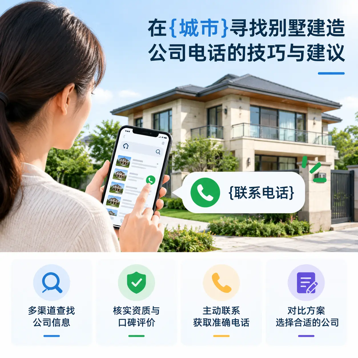 在南明寻找别墅建造公司电话的技巧与建议