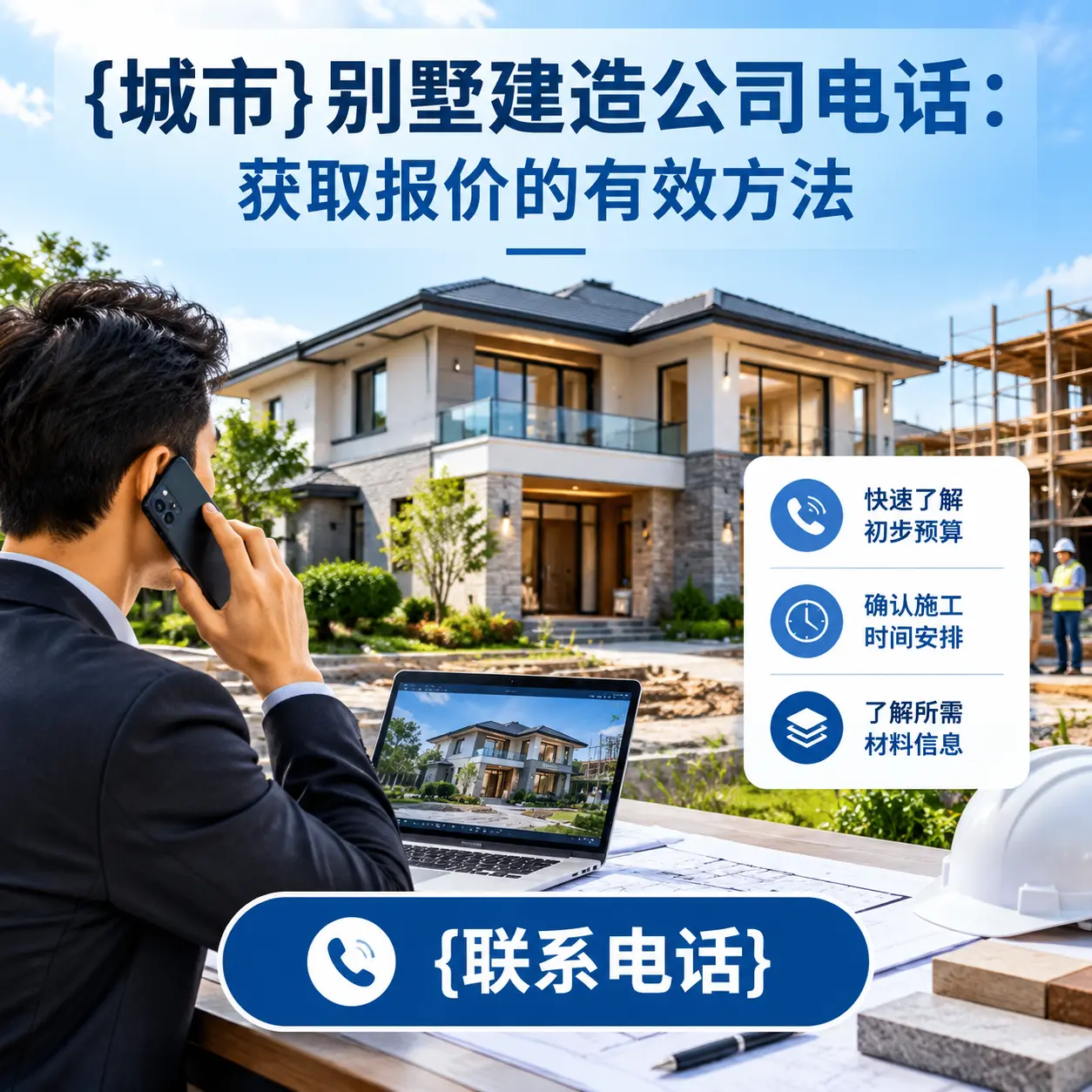 南明别墅建造公司电话：获取报价的有效方法