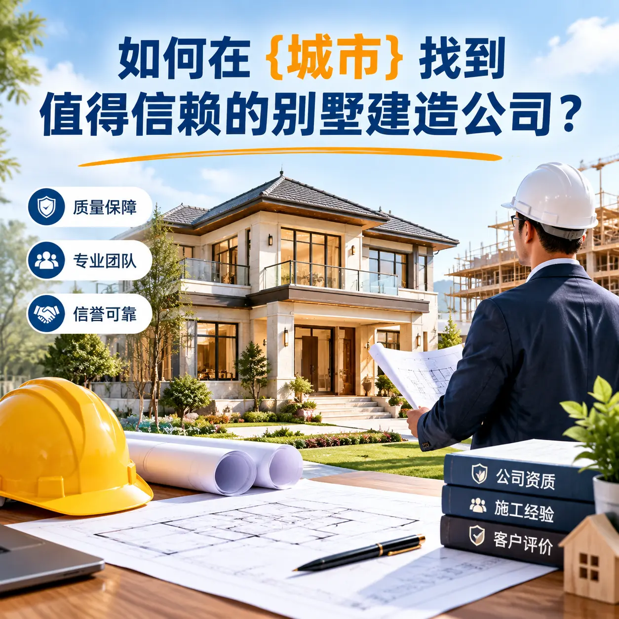如何在 南明 找到值得信赖的别墅建造公司?
